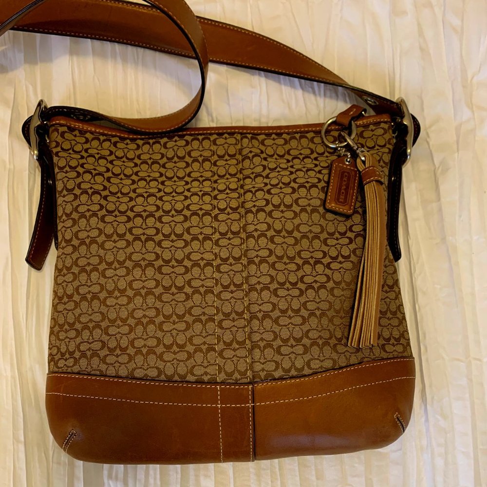 Coach Crossbody Duffle Bag